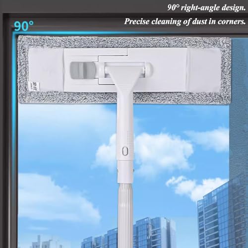 Window Cleaning Tools Professional Cleaner Window Washing Kit with Extension Pole High-Rise Windows Commercial Window Squeegee High-Altitude Exterior Wall Cleaning Tool - size: 771cm/25.3ft