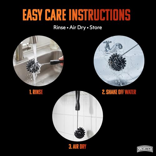 Brushtech Sliding Window and Shower Door Track Cleaner