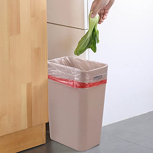 Morcte Clear 8 Gallon Drawstring Trash Bags, 108 Counts - size: 100 Count (Pack of 1)