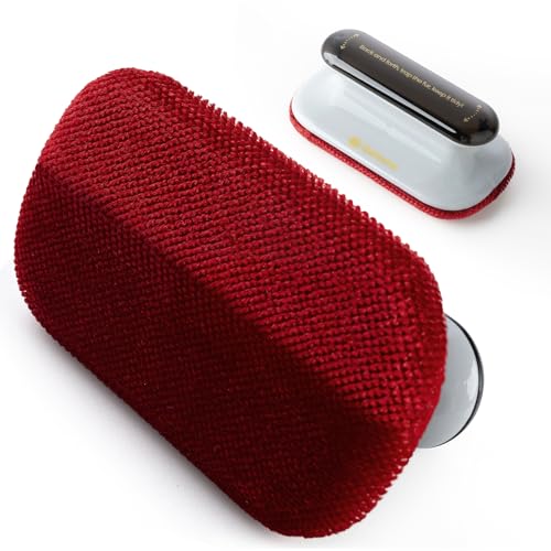 DELOMO Upgraded Pet Hair Removal Tool for Car, Mini Dog Hair Remover for Car Detailing, Pet Hair Remover Brush for Auto Detailing, Furniture, Carpet, Lint, Pet Hair Eraser (Size: 4.72" L × 2.76" W)