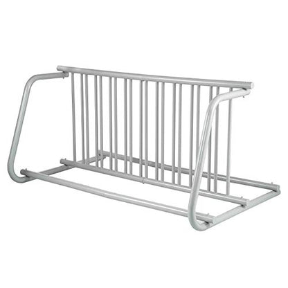 BestEquip 10 Holders Floor Bike Rack, 59" Length All-Steel Grid Bike Rack, 10-Bike Capacity Dual-Side Storage Stand for Garages Streets Yards Bike Events - size: 59"