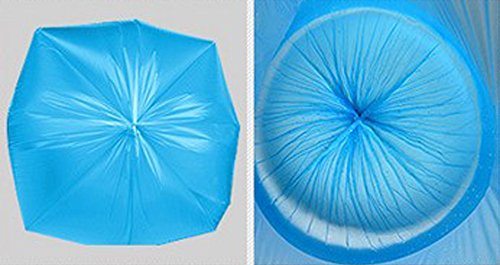 2.6 Gallon Trash Bags, Blue, 120 Count - size: 1 count (Pack of 120)