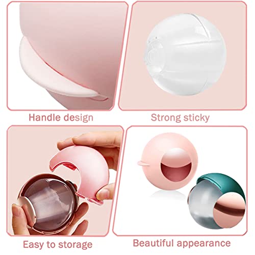2 Pack Reusable Gel Lint Roller Ball for Pet Hair, MUEDRT Washable Small Lint Remover for Clothes, Portable Sticky Pet Hair Remover for Clothes Traveling Essentials