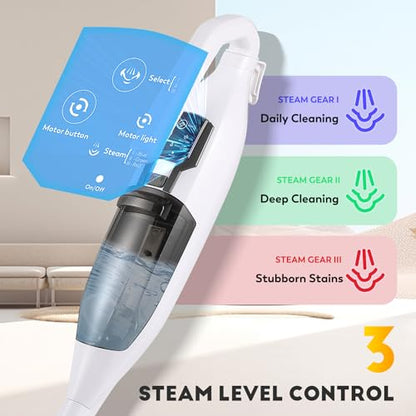 CGOLDENWALL Steam Mop Steam Cleaner for Home, 330 ml Water Tank, CGSM-803