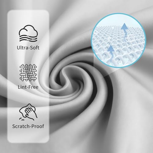 Glasses Cleaning Cloth 30 Pcs - 6*7in, Ultra Soft, Individually Wrapped, Streak-Free, Microfiber Eyeglass Cleaning Cloth for Eyeglass, Screen, Readers, Sunglasses, Laptops, Tablets, Phones Etc. - color: 30 pack
