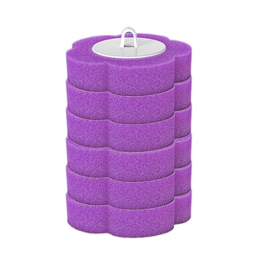 Disposable Toilet Brush, 2026 New Toilet Brush Holder, Compact Wall Mounted Toilet Brush for Modern Bathrooms, Hygienic Toilet Cleaner for Families (Lavender Flavor 6PCS) - color: Lavender Flavor 6pcs