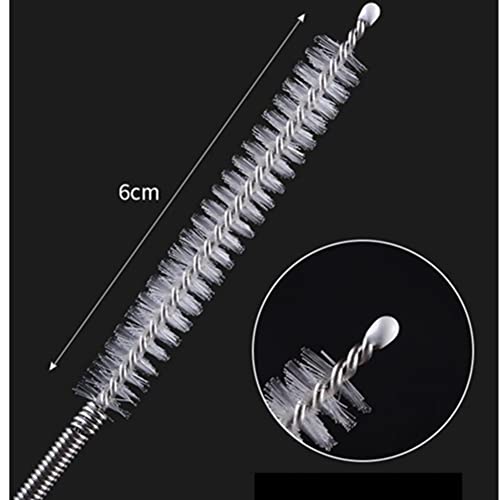 60 Inch Extra Long Flexible Tube Pipe Cleaner Brush Fridge Cleaning Tool, Stainless Steel Drain Tube Cleaning Brushes for Sink Refrigerator Kitchen（2 Pack）