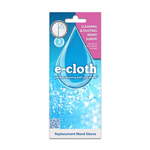 E-Cloth Cleaning & Dusting Wand Sleeve, Fits The Microfiber Dusting Wand, Premium Microfiber Dusters for Cleaning, 100 Wash Guarantee, 1 Pack - size: Sleeve Replacement
