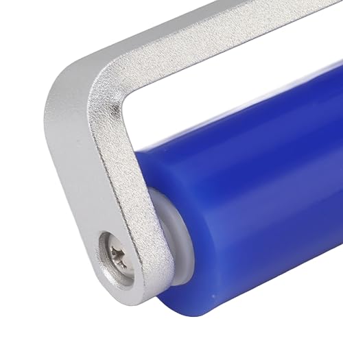 Dust Removal Roller Silicone Soft Aluminum Alloy Handle Iron Bearing Anti Static Roller for Film Dust Fibers Powder (20in) - size: 20in