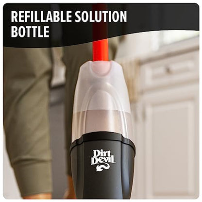 Dirt Devil Spray Mop, Mop with Washable Pads, Multi-Surface Cleaner for Sealed Hard Floors like Laminate, Tile, Hardwood and More, Spray Mops for Floor Cleaning
