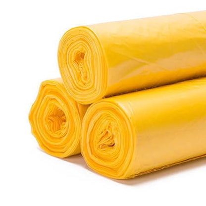 Ymiko Drawstring Trash Bags, Thickened Extra Large Leakproof Garbage Bags with Secure Closure, for Kitchen Bathroom Office Home