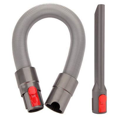 Fullclean Extension Hose and Crevice Tool Compatible with Dyson Gen5 V15 V15s V12 V11 V10 V7 V8 V9 Absolute Detect Torque Drive Cyclone Cordless Handheld Vacuum Cleaner - size: K:Extension Hose+Crevice Tool
