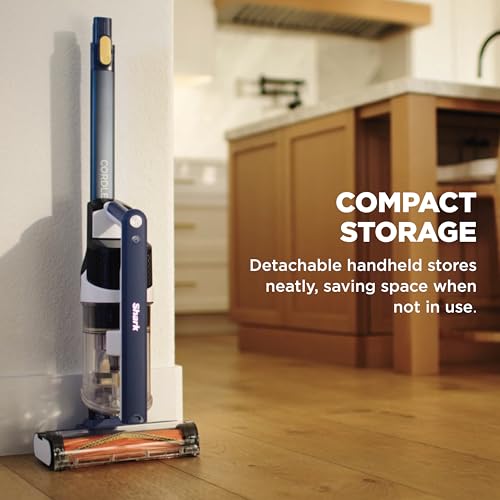 Shark® Cordless Pet, Cordless Lightweight Stick Vacuum Cleaner, Self Cleaning Brushroll, 40 Min Runtime, Removable Handheld, XL Dust Cup, Moonlight Blue, IY143H (2026 Release) - style: Cordless Pet Essential (40 min)