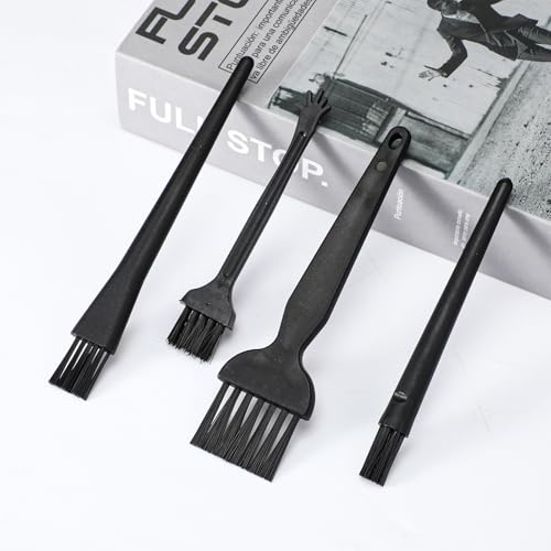 8 Pcs Anti Static Electronic Dust Cleaning Brushes Mini Keyboard Cleaning Brushes Kit Anti Static Brush for Laptop Computer Keyboard Motherboard Camera Small Space Car Lab