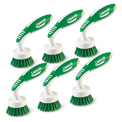 Libman Curved Kitchen Brush | Case of 6 - style: Curved