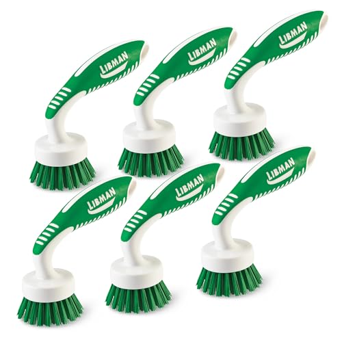 Libman Curved Kitchen Brush | Case of 6 - style: Curved