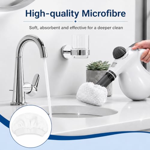 10Pack Microfiber Cloths for Handheld Steam Cleaner Compatible with Bissell Steam Shot, Comforday, PurSteam, Wagner Spraytech, Universal Washable Steam Cleaner Accessories - color: 10PCS