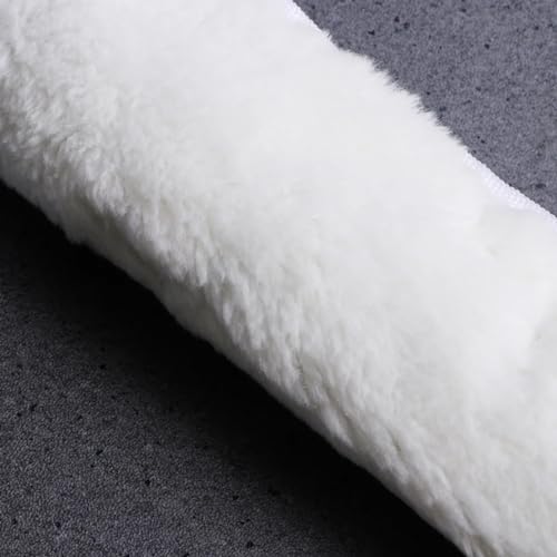 Professional Window Cleaning Combo - Squeegee Microfiber Window Scrubber Tool with Handshake T Handle, 5 Replacement Cloths - 14.4 Inch Window Washing Squeegee