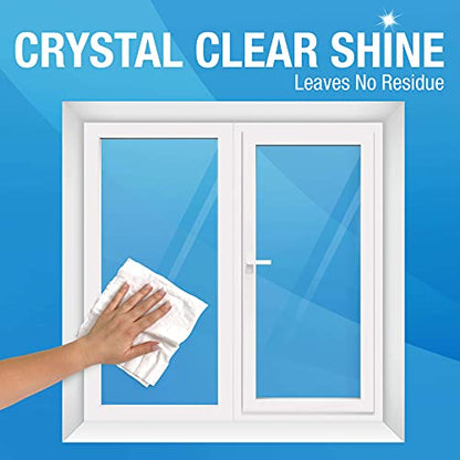 MiracleWipes for Glass, Disposable and Streak Free Cleaning Wipes for Mirrors, Windows, Kitchen, Home, and Auto- 30 Count - size: 30 Count (Pack of 1)