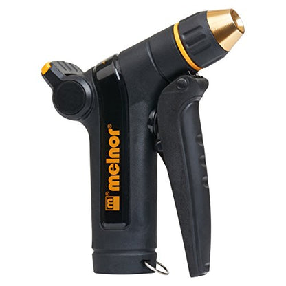 Melnor XT300; Heavy-Duty Metal Nozzle with Front Trigger; Flow Control; Adjustable Spray Nozzle Tip; 1 Pack - style: Adjustable Tip
