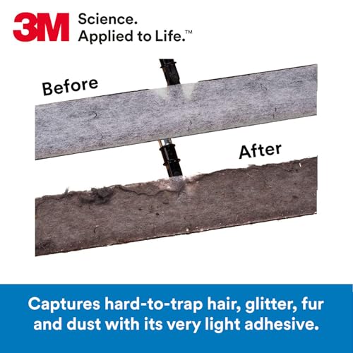 3M Easy Trap Sweep and Dust Sheets, 2 Rolls of 250 5" x 6" Sheets (500 Sheets), Disposable Easy Sweep Floor Duster, Picks Up 8x More Dirt, Dust, Sand, Hair, Works on Dry or Wet Surfaces, 55655W - size: 2 Rolls of 250 5" x 6" Sheets/each