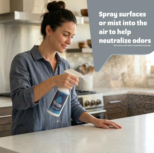 The Everywhere Cleaner Hypochlorous Acid Spray 500ppm (HOCL) - Multi-Surface Household Cleaner & Odor Neutralizer for Kitchen, Bathroom, Sealed Floors, No Fumes, No Residue - 1 Gallon - size: 128 Fl Oz (Pack of 1)