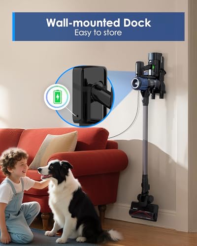 Tineco Pure ONE S30 Cordless Vacuum Cleaner, 150AW Powerful Suction, Zero Tangle Brush, Up to 65min Runtime, Stick Vacuum Cleaner for Pet Hair, Carpet & Hard Floor - size: S Series-S30