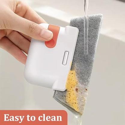 Magic Window Track Cleaner – Red – 2-in-1 Detachable Groove Cleaning Brush Tool for Windows, Sliding Doors & Tight Crevices