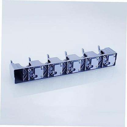 Mobestech Wall-mounted Mop Stand Bathroom Organizers for Holders Hook Wall Storage Organizer Kitchen Mop Broom Holder Over The Door Organizer Wall Mounted Storage Tool Storage Rack Blue