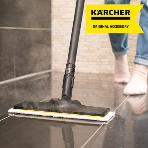 Kärcher Steam Cleaner Floor Pads, Microfiber - Designed for Karcher SC3 Steam Cleaner Floor Nozzle - for Power Steamers - 2 Pack - style: Floor Pads