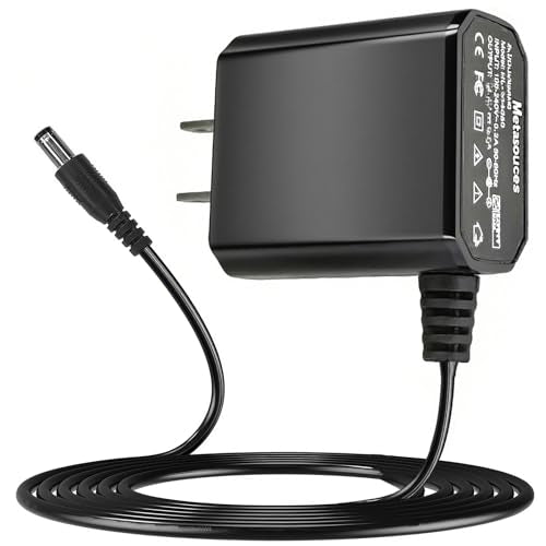 8.4V AC/DC Adapter Compatible with TASVAC EB5 Electric Spin Scrubber Rechargeable Cordless Scrub Brush Cleaning Bathroom Scrubber Power Supply