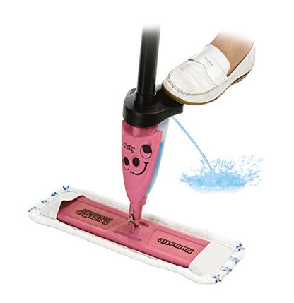 Numatic 629349 Hetty Manual Spray Mop 1 Year Warranty, Pink