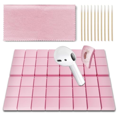 MOLOPPO Cleaning Putty, Phone Cleaning Kit, Remove Ear Wax & Dirt & Gunk from Device's Small Crevices, for AirPod Cleaner Kit for Airpods Charging Case/Headphones/Phone/Electronics(Pink) - color: B7-Pink