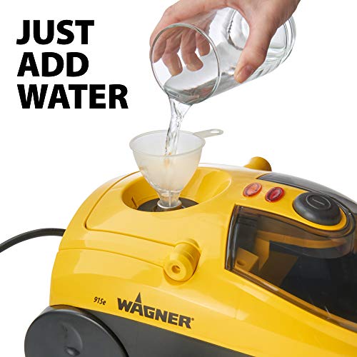 Wagner Spraytech 2494398 905e AutoRight Multi-Purpose Steam Cleaner, 12 Accessories Included, Power Steamer for cleaning, Color May Vary