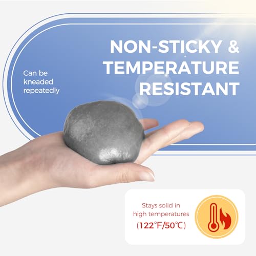 CLICK CLEAN 2Pcs Cleaning Gel for Car, 7oz Car Detailing Tools, Cleaning Putty Gel, Car Interior Cleaner Universal Dust Cleaner for Keyboard, Laptop, Air Vents (Coconut) - color: Gray+Gray