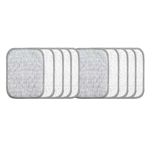 2026 New Powerful Cleaning Non Scratch Wire Dishcloth Rag for Wet and Dry, Double-Sided Steel Wire Scrubbing Cleaning Cloth for Kitchen Cookware, Sinks, Dishes. (10 Pcs) - color: 10 Pcs