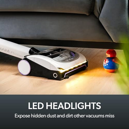 Gtech AirRAM Platinum Cordless Vacuum Cleaner - Includes Anti-Hair Wrap Brush Bar - Perfect for Carpet and Hardwood Floors - Rechargeable 22v Li-ion Battery - Lightweight (7 lbs.) - style: AirRAM2 Platinum Cordless Upright