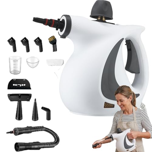 Steam Cleaner, Vaporesso Pro Steam Cleaner, Portable Steam Cleaner with 12PCS Accessories, Multi-purpose Steamer for Home Use, Cleaning Floor, Kitchen