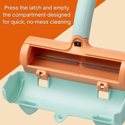 Pet Hair and Lint Remover Roller Bundle for Home, Auto, Travel - Reusable Fur Removal Tool for Clothing, Furniture, Bedding, & Cars | Self-Cleaning and Washable