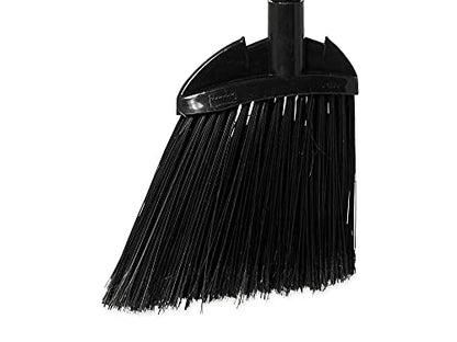 Rubbermaid Commercial Products Executive Series Lobby Broom, Vinyl Handle, Black, for Professional/Janitorial Cleaners, Light-Duty Industrial Cleaning/Sweeping of Indoor Floors/Hardwoods