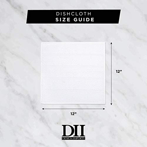 DII Cleaning Collection Soft Highly Absorbent Microfiber, Dishtowel Set, 16x24, Gray, 6 Piece - color: Gray, size: Dishtowel Set, 16x24"