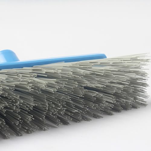 KESYOO Floor Scrubber Brush with Long Handle Stiff Bristle for Bathroom and Outdoor Tile Cleaning, Heavy-Duty Floor Scrubbing Tool for Shower and Deck Surfaces