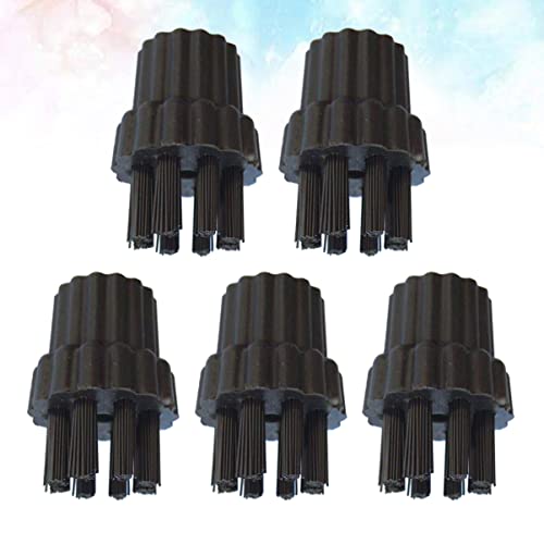 Yardwe 15Pcs Multi-Purpose Cleaning Machine Brush Set for Steam Cleaner and Washer Machine Household Appliance Brushes for Floors Surfaces Bathroom Cleaning Accessories