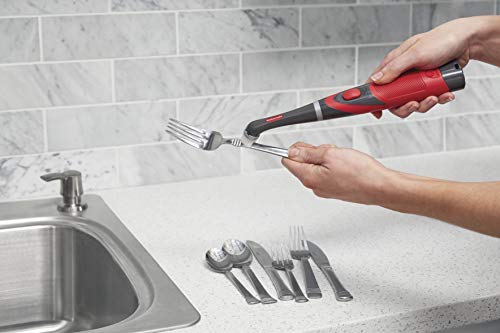 Rubbermaid Reveal Power Scrubber Attachable Soft Bristle & Velcro Head with 6 Microfiber Pads for Cordless Electric Battery Powered Scrub Brush Ideal for Shoes/Sneakers/Car Trim/Tires/Furniture - style: 8 Piece Polish Kit
