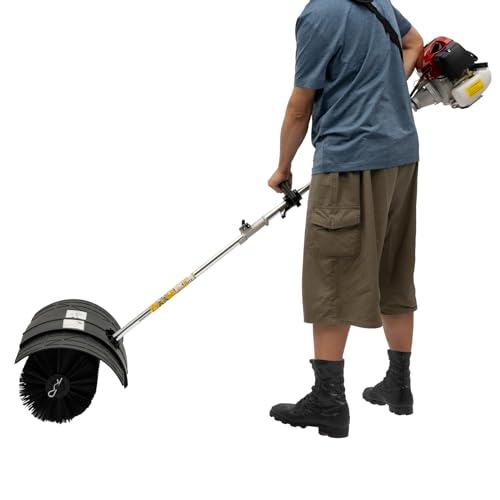 Handheld Sweeper 52cc Gasoline Leaf Blower for Lawn | ABS/Steel body | 52cc 2.3HP engine | 1L tank | Curved handle & strap