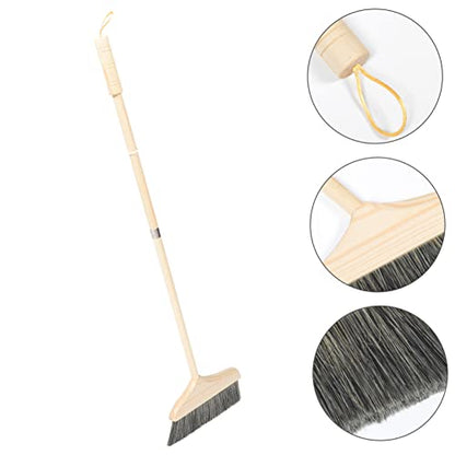 Long Handle Soft Broom for Indoor Cleaning Lightweight Dust Broom with Detachable Design Efficient Sweeping Tool for Home and Office