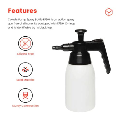 Colad 1000ml EPDM Pump Sprayer (Check Chemical Resistance List for Compatible Chemicals) - color: 1000ml EPDM Pump Sprayer