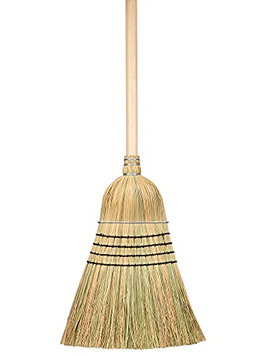 Harper 37518100 Deck/Patio Cleaning Set with 60 in. Handle Deck Brush, Heavy Duty Corn Broom, Scrubbing Brush and Long Reach Scrubbing Brush - style: Deck/Patio Cleaning Set