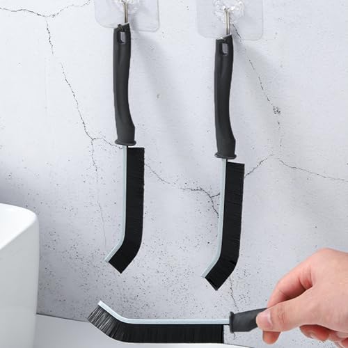 Stiff Bristle Crevice Cleaning Brush, New Multifunctional Crevice Cleaning Brush, Household Cleaning Tools, Home, Kitchen, Bathroom, Window, Vehicle, Faucet, Toilet, Pack of 10