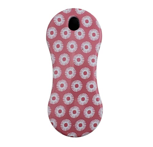 Multi-Purpose Heavy Duty Designer Printed Scrub Brush - Pack of 2 (Pink) - color: Pink